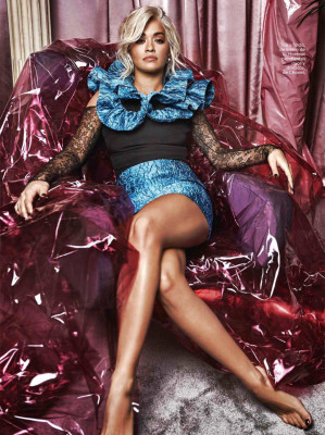 RITA ORA in Glamour Magazine, Spain December 2018