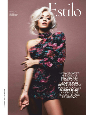 RITA ORA in Glamour Magazine, Spain December 2018