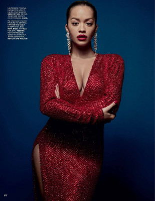 Rita Ora - Vogue Russia January 2018