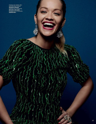 Rita Ora - Vogue Russia January 2018