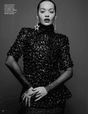 Rita Ora - Vogue Russia January 2018