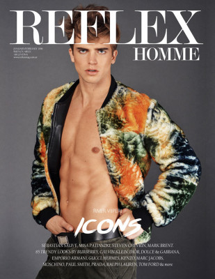 River Viiperi ~ Reflex Homme magazine Argentina jan/febr 2016