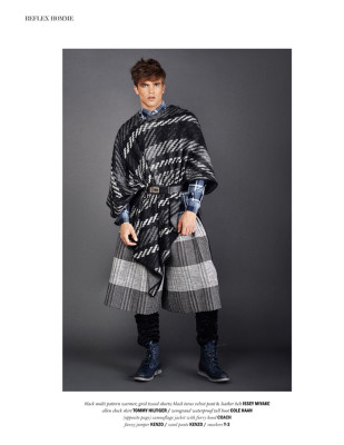 River Viiperi ~ Reflex Homme magazine Argentina jan/febr 2016