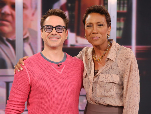 Robert Downey Jr - Good Morning America in New York 10/08/2014