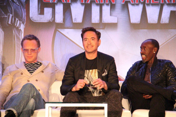 Robert Downey Jr - &#039;Captain America Civil War&#039; Press Conference in BH 04/10/2016