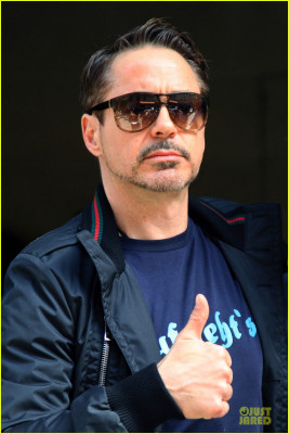 Robert Downey Jr - &#039;Le Ralph&#039; Restaurant in Paris 04/14/2013