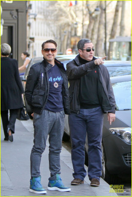 Robert Downey Jr - &#039;Le Ralph&#039; Restaurant in Paris 04/14/2013