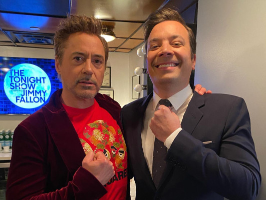 Robert Downey Jr - Tonight Show Starring Jimmy Fallon in New York 01/15/2020