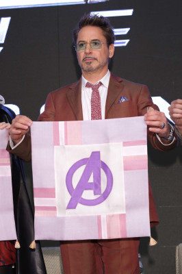 Robert Downey Jr - Avengers Endgame Seoul Press Tour 04/15/2019