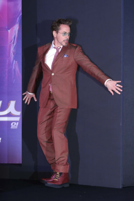 Robert Downey Jr - Avengers Endgame Seoul Press Tour 04/15/2019