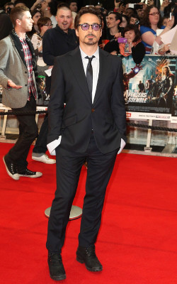 Robert Downey Jr - 'The Avengers' Premiere in London 04/19/2012