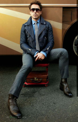 Robert Downey Jr by Peggy Sirota for GQ (2013)