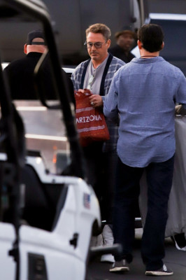Robert Downey Jr - Rolling Stones Concert in Pasadena 08/22/2019