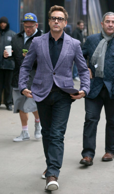 Robert Downey Jr - Good Morning America in New York 04/24/2015