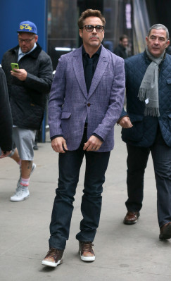 Robert Downey Jr - Good Morning America in New York 04/24/2015