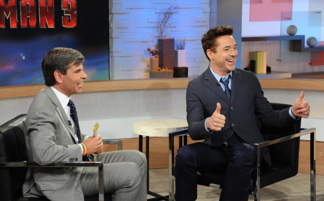 Robert Downey Jr - Good Morning America in New York 04/29/2013
