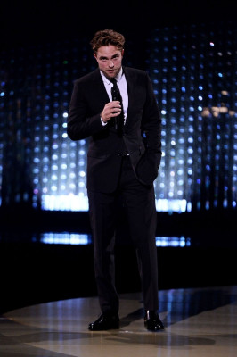 Robert Pattinson - British Fashion Awards in London