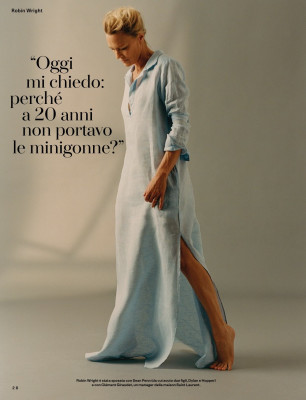 Robin Wright for Io Donna del Corriere della Sera 01/2025