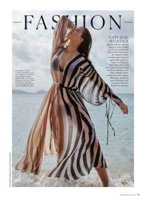 Robyn Lawley – Marie Claire Australia November 2019 Issue