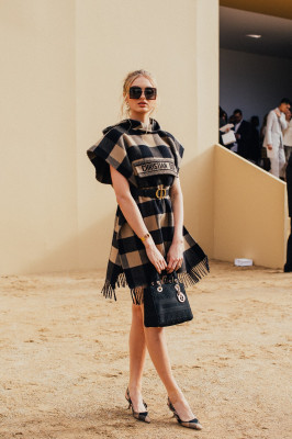 Romee Strijd – Dior Show at Paris Fashion Week 02/25/2020