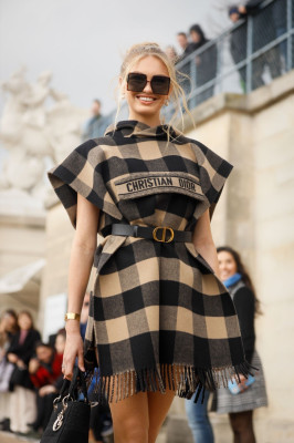 Romee Strijd – Dior Show at Paris Fashion Week 02/25/2020