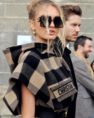 Romee Strijd – Dior Show at Paris Fashion Week 02/25/2020