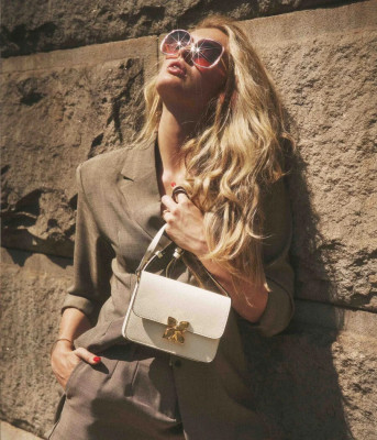 Romee Strijd for Fleuron Fall 2024 by Guy Aroch