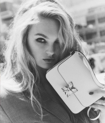 Romee Strijd for Fleuron Fall 2024 by Guy Aroch