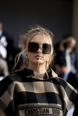 Romee Strijd – Dior Show at Paris Fashion Week 02/25/2020