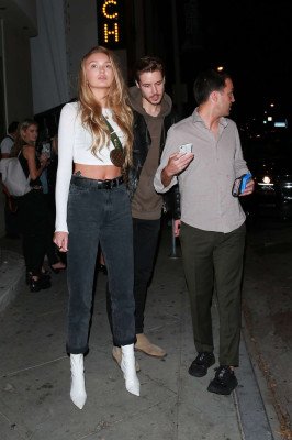Romee Strijd – Leaving Catch Restaurant in West Hollywood