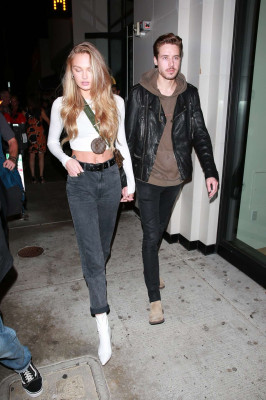 Romee Strijd – Leaving Catch Restaurant in West Hollywood