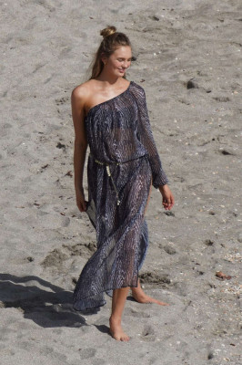 Romee Strijd – Poses for a Victoria Secret photoshoot in St. Barts