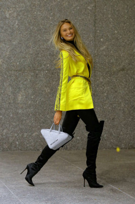 Romee Strijd – Victoria’s Secret Fashion Show Fittings in New York