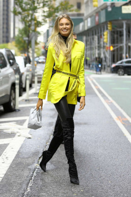 Romee Strijd – Victoria’s Secret Fashion Show Fittings in New York