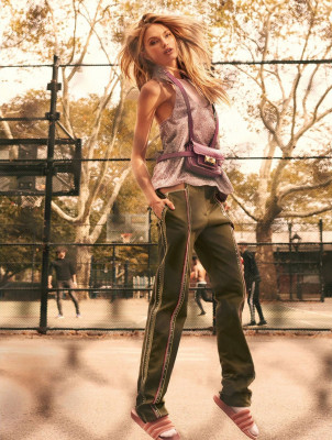 ROMEE STRIJD in Elle Magazine, UK January 2018