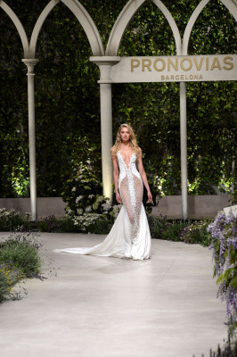 Romee Strijd – Rehearsal for Atelier Pronovias 2019 Collection in Barcelona