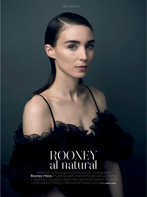 ROONEY MARA in Glamour Magazine, Spain September 2019