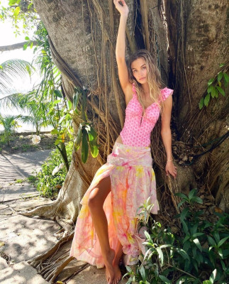 Roosmarijn de Kok for LoveShackFancy Swim 2022