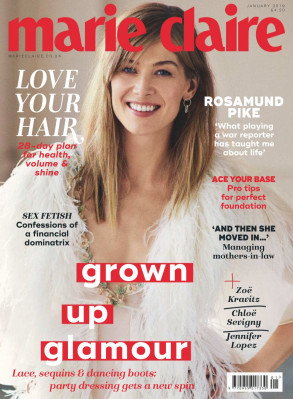 Rosamund Pike – Marie Claire UK January 2019