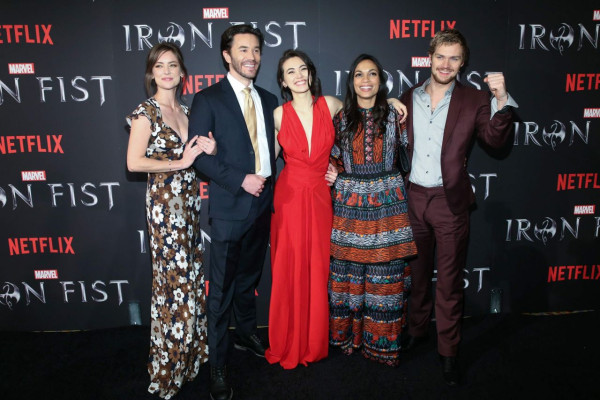 Rosario Dawson – ‘Iron Fist’ TV Series Premiere in NYC 
