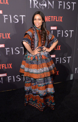 Rosario Dawson – ‘Iron Fist’ TV Series Premiere in NYC 