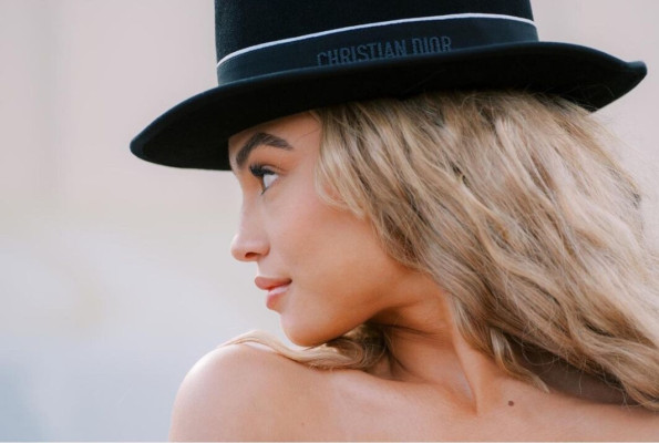 Rose Bertram for Dior in Paris