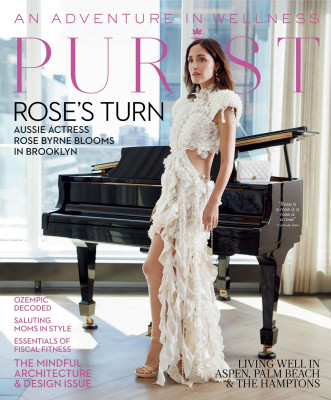 Rose Byrne ~ The Purist Spring 2023 Issue