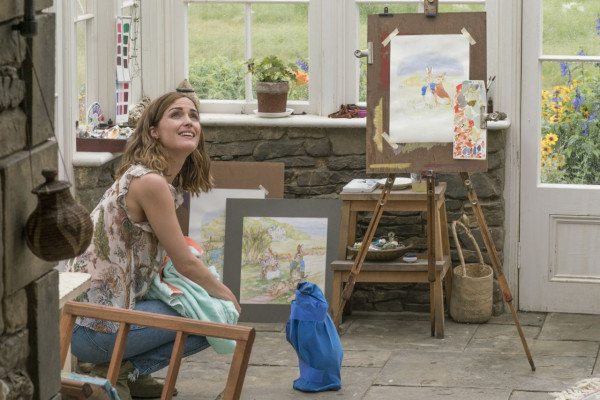 Rose Byrne – “Peter Rabbit” Movie Photos