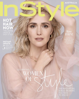 Rose Byrne for InStyle // June 2019 photographed by Stephen Ward 