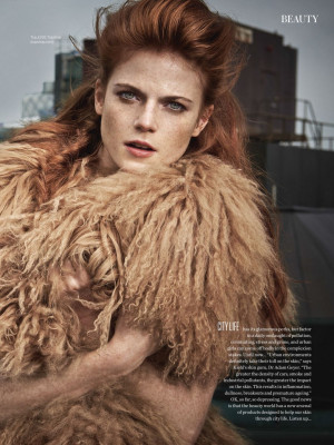 Rose Leslie - Instyle UK