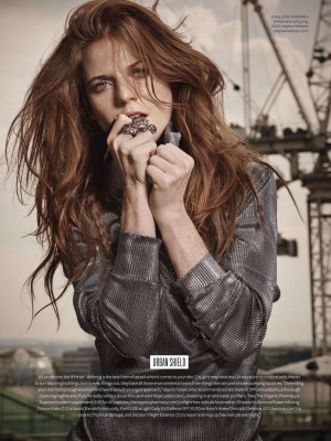 Rose Leslie - Instyle UK