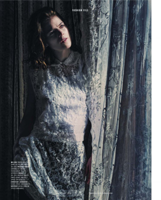 Rose Leslie in Town &amp; Country Magazine, February 2018