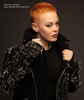 Rose McGowan by Mike Ruitz // 2019