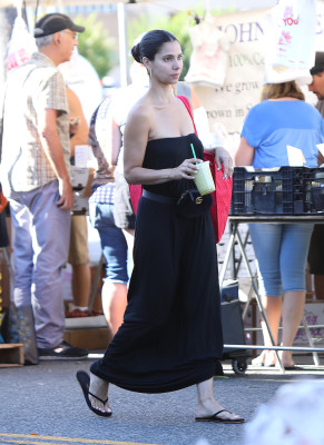 Roselyn Sanchez is seen on July 28, 2019 in Los Angeles